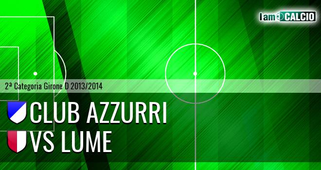 Club Azzurri - Vs Lume