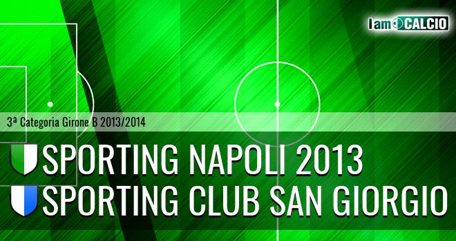 Sporting Napoli 2013 - Sporting Club San Giorgio