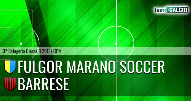 Fulgor Marano Soccer - Barrese