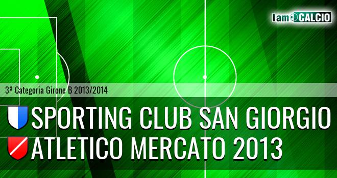 Sporting Club San Giorgio - Atletico Mercato 2013