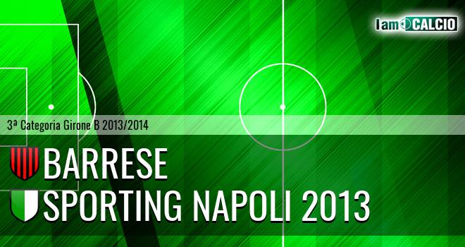 Barrese - Sporting Napoli 2013