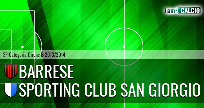 Barrese - Sporting Club San Giorgio