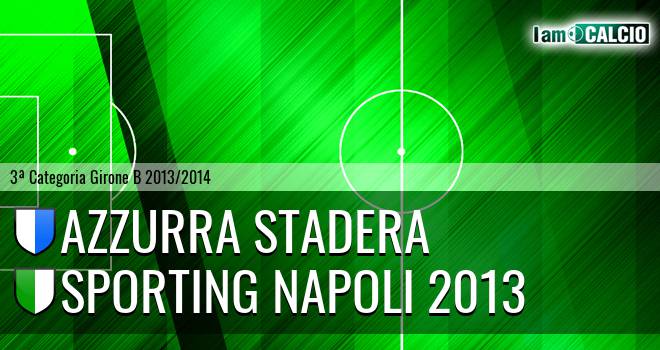 Azzurra Stadera - Sporting Napoli 2013