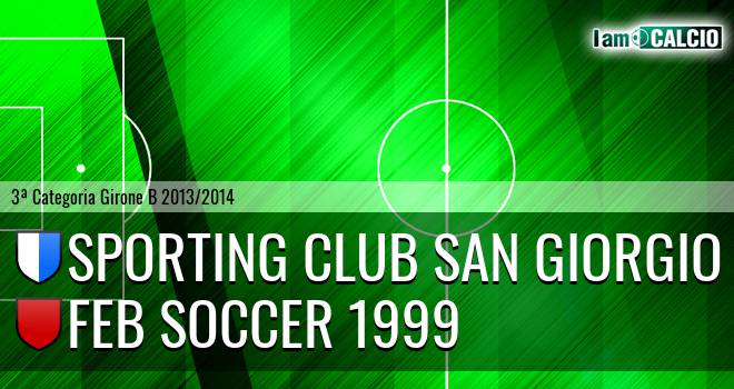 Sporting Club San Giorgio - Feb Soccer 1999