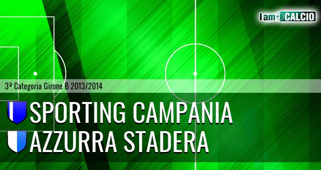 Sporting Campania - Azzurra Stadera