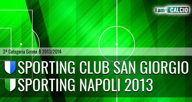 Sporting Club San Giorgio - Sporting Napoli 2013