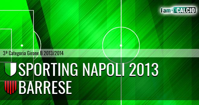 Sporting Napoli 2013 - Barrese