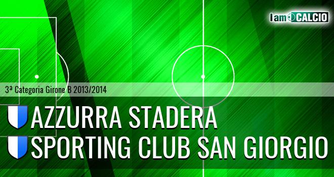 Azzurra Stadera - Sporting Club San Giorgio