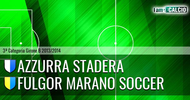 Azzurra Stadera - Fulgor Marano Soccer