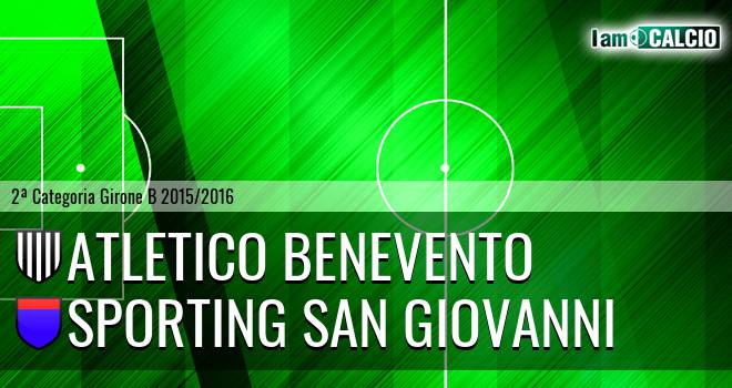 Atletico Benevento - Sporting San Giovanni