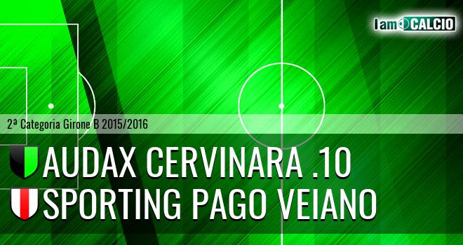 Audax Cervinara .10 - Sporting Pago Veiano