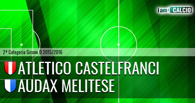 Atletico Castelfranci - Audax Melitese