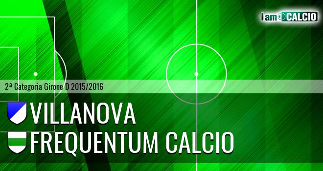 Villanova - Frequentum Calcio