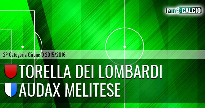 Torella dei Lombardi - Audax Melitese