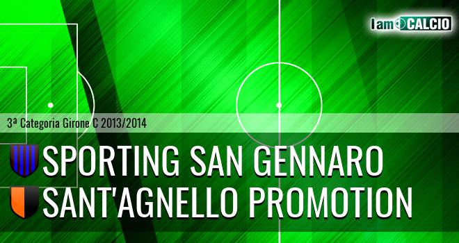 Sporting San Gennaro - Sant'Agnello Promotion