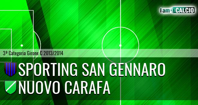 Sporting San Gennaro - Nuovo Carafa