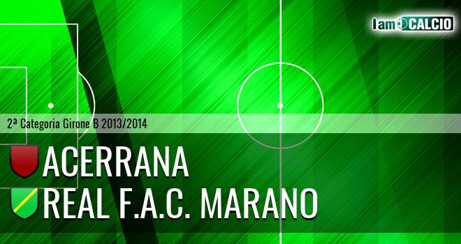 Real Acerrana 1926 - Real F.A.C. Marano