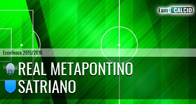 Real Metapontino - Satriano