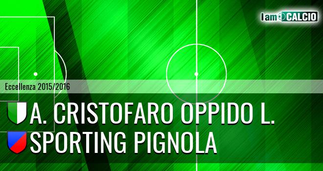 A. Cristofaro Oppido L. - Sporting Pignola