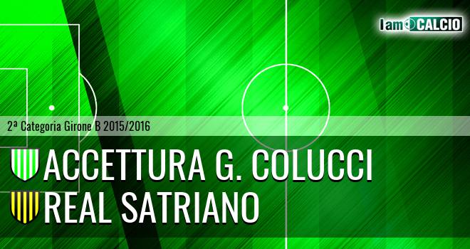 Accettura G. Colucci - Real Satriano