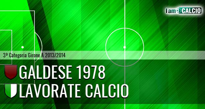 Galdese 1978 - Lavorate Calcio