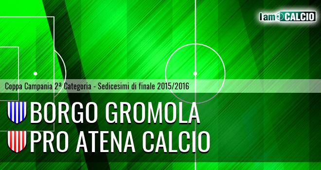 Borgo Gromola - Pro Atena Calcio