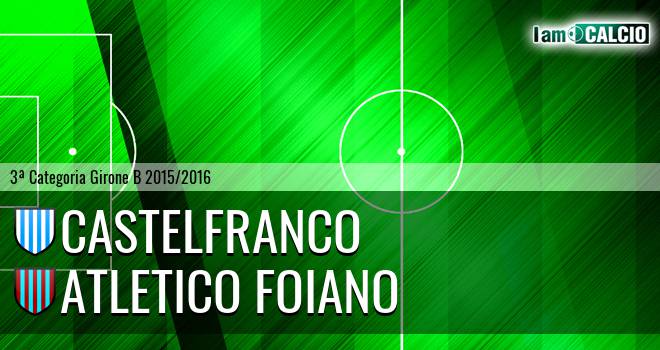 Castelfranco - Atletico Foiano