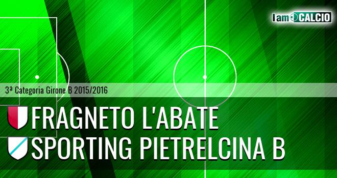 Fragneto L'Abate - Sporting Pietrelcina Juniores