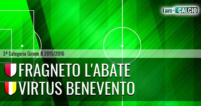 Fragneto L'Abate - Virtus Sant'Angelo a Cupolo