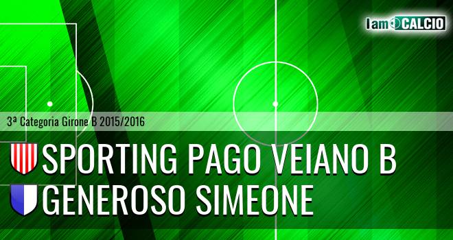 Sporting Pago Veiano B - Generoso Simeone