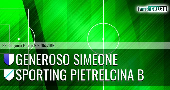 Generoso Simeone - Sporting Pietrelcina Juniores