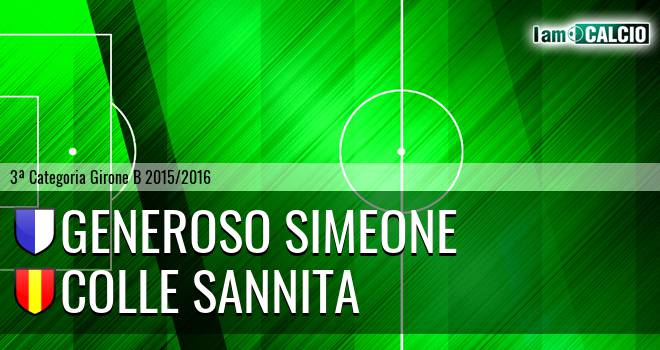 Generoso Simeone - Colle Sannita