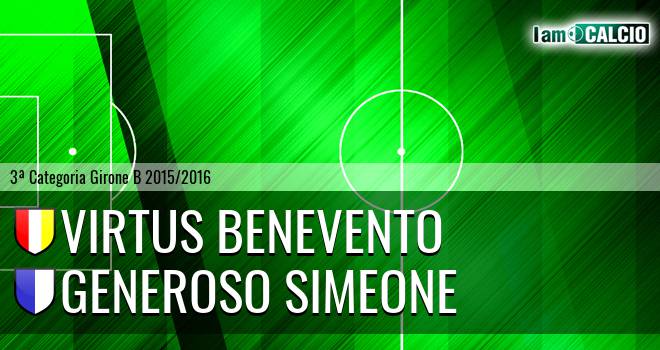 Virtus Sant'Angelo a Cupolo - Generoso Simeone