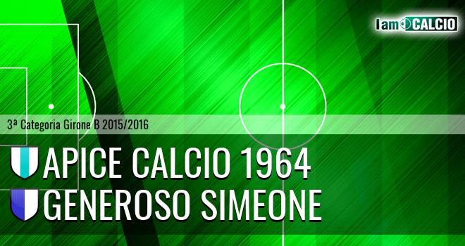 Apice Calcio 1964 - Generoso Simeone