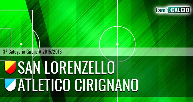 San Lorenzello - Atletico Cirignano