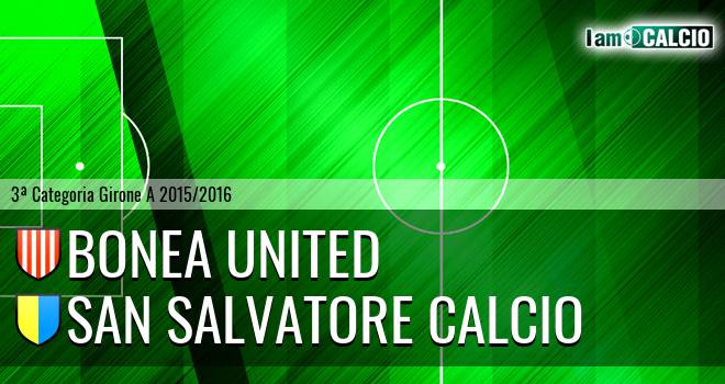 Bonea United - San Salvatore Calcio