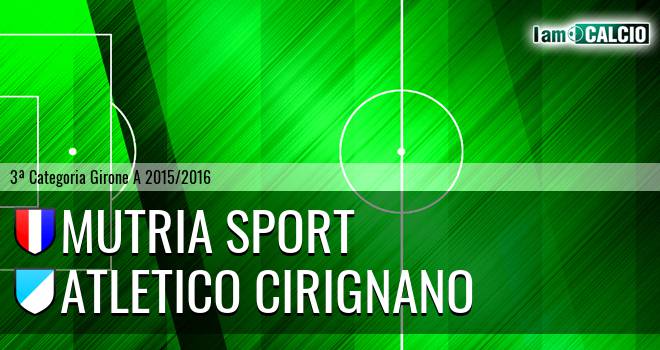 Mutria Sport - Atletico Cirignano