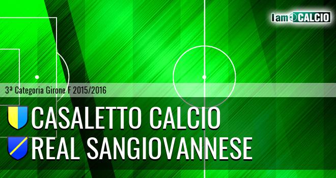 Casaletto Calcio - Sangiovannese