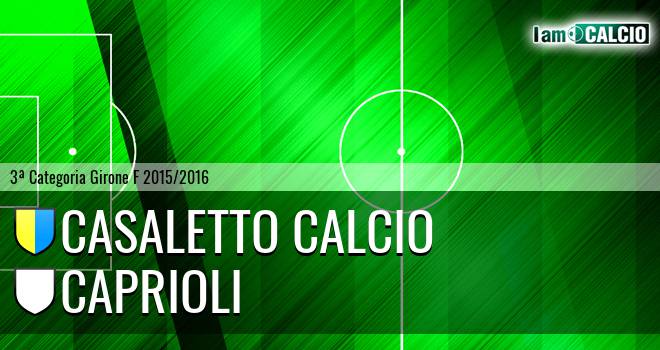 Casaletto Calcio - Caprioli
