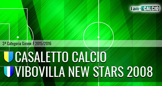 Casaletto Calcio - Vibovilla New Stars 2008