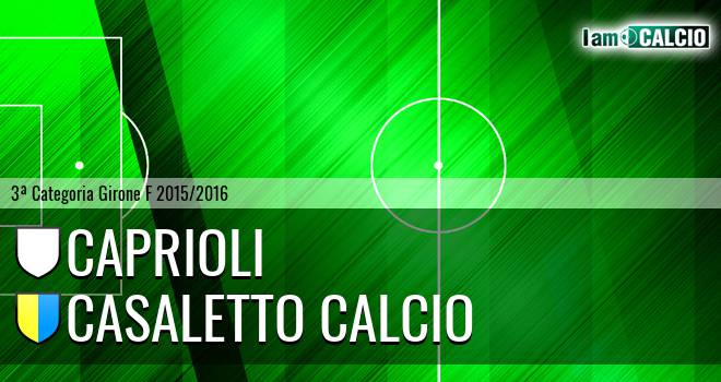 Caprioli - Casaletto Calcio