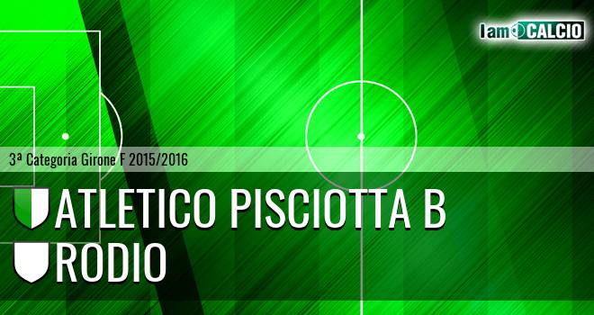 Atletico Pisciotta B - Rodio