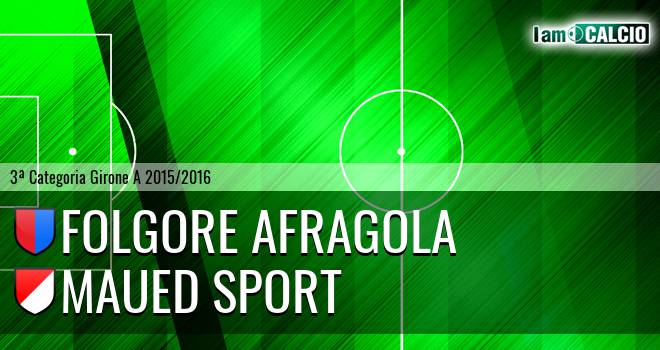 Folgore Afragola - Maued Sport