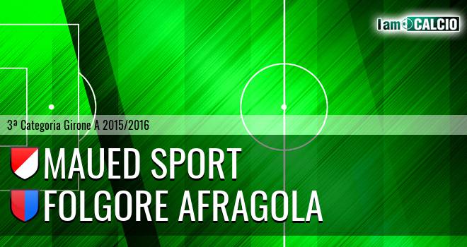 Maued Sport - Folgore Afragola