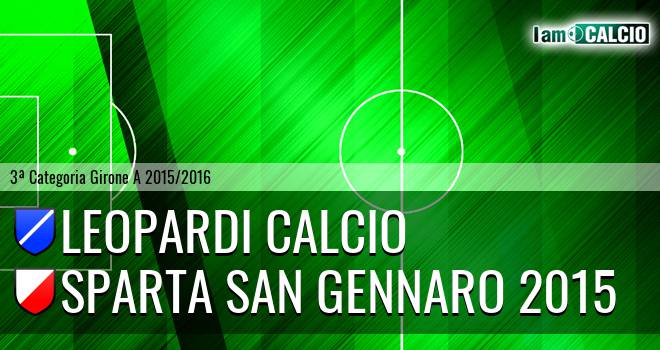 Leopardi Calcio - Sparta San Gennaro 2015