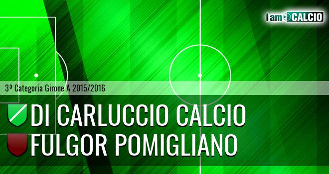 Di Carluccio Calcio - Fulgor Pomigliano