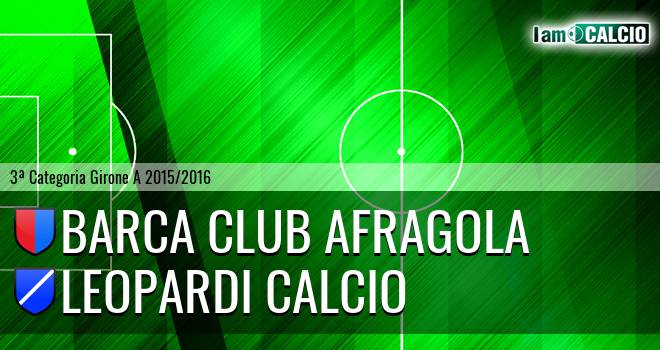 Barca Club Afragola - Leopardi Calcio