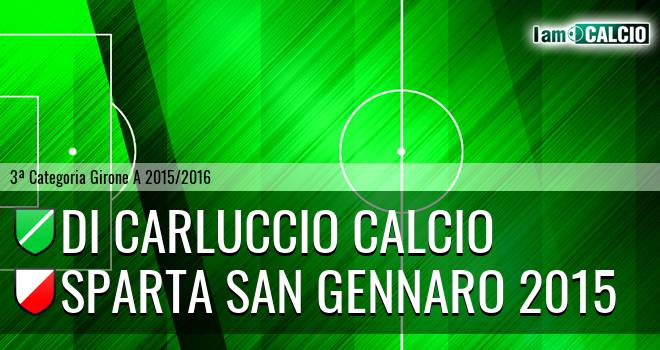 Di Carluccio Calcio - Sparta San Gennaro 2015