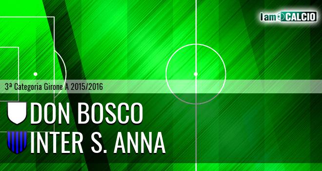 Don Bosco - Inter S. Anna