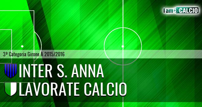 Inter S. Anna - Lavorate Calcio